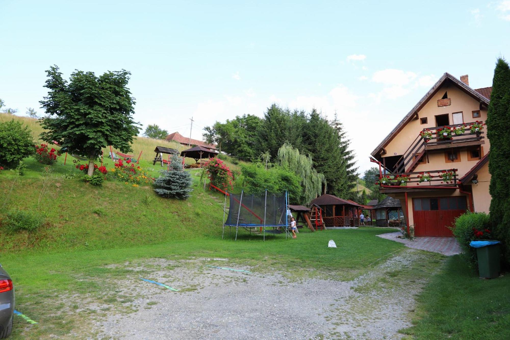 Pensiunea Dealul Frumos Bran  Bagian luar foto